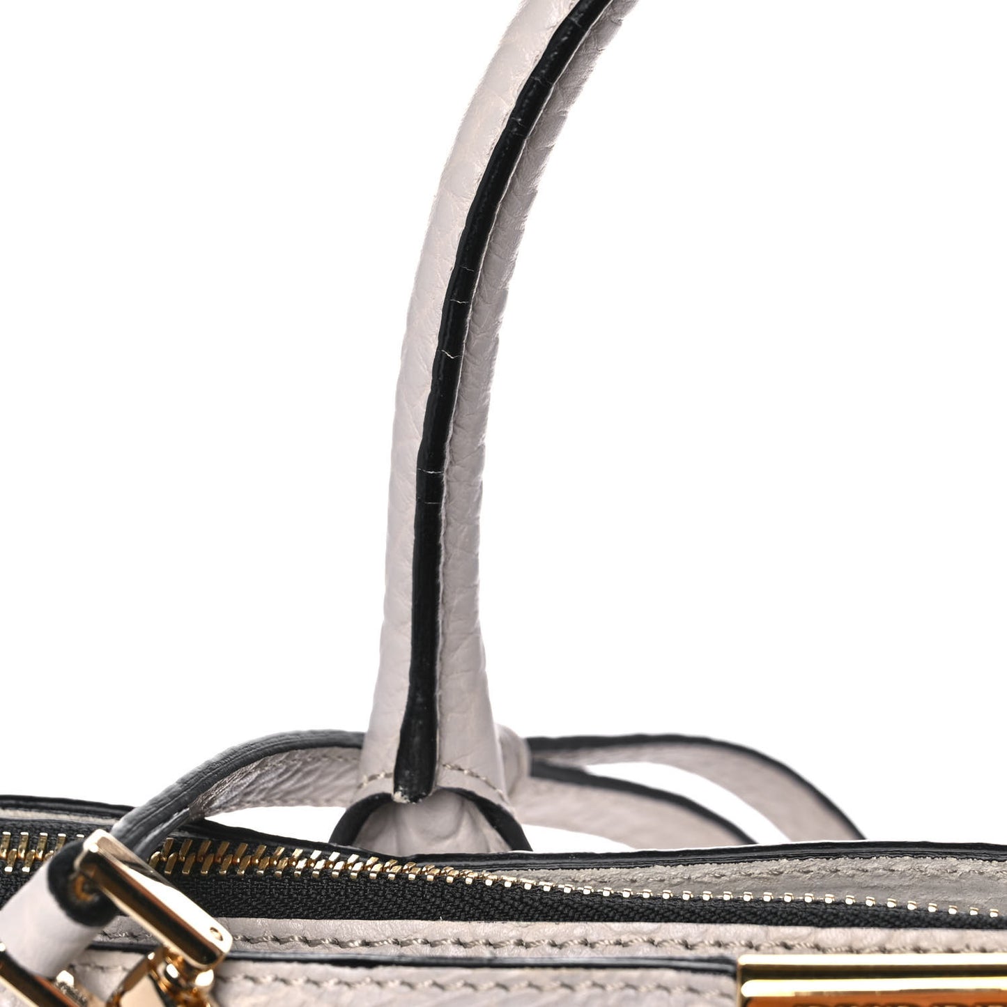 Heritage Grain Check Embossed Medium Dewsbury Tote Pale Grey