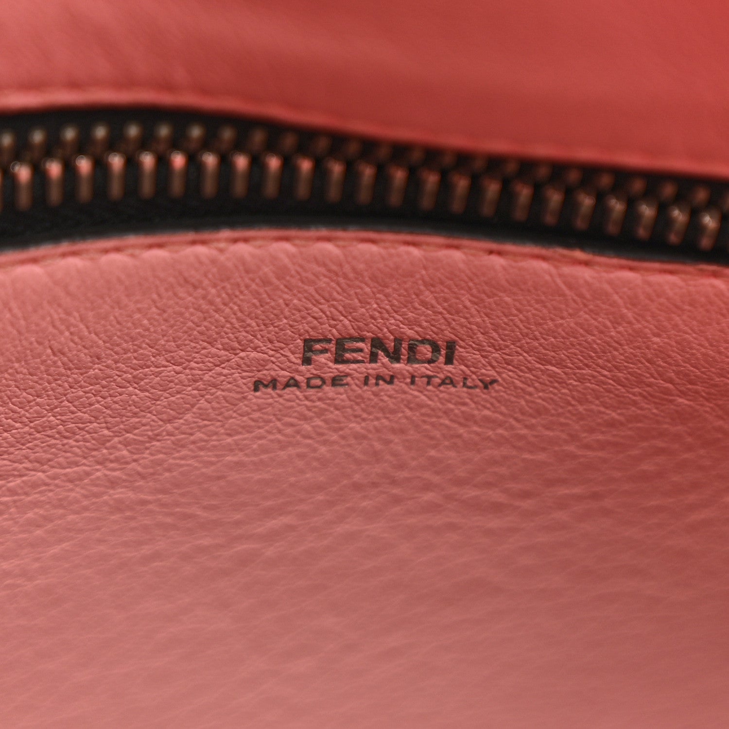 Fendi Vitello Baltico Dolce Shiny Nappa Lace Up DotCom Satchel Red 8 of 12