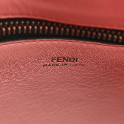 Fendi Vitello Baltico Dolce Shiny Nappa Lace Up DotCom Satchel Red 8 of 12