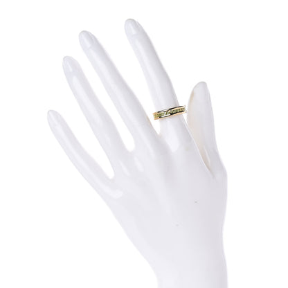 Bulgari 18K Yellow Gold Peridot B.Zero1 Band Ring 48 4.5 2 of 6