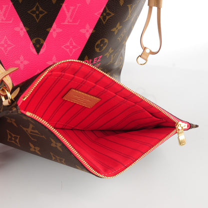 Louis Vuitton Monogram V Neverfull MM Grenade 8 of 8