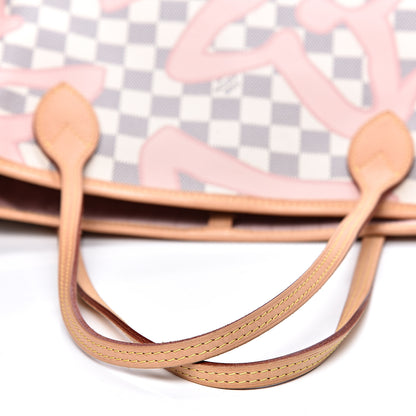 Louis Vuitton Damier Azur Tahitienne Neverfull MM 11 of 13