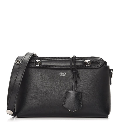 Fendi Vitello Dolce Mini By The Way Boston Bag Black 1 of 8