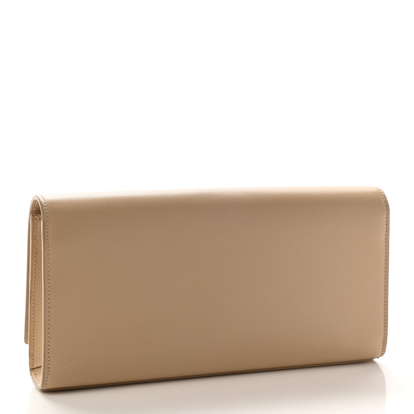 Grain De Poudre Classic Monogram Cassandre Clutch Nude