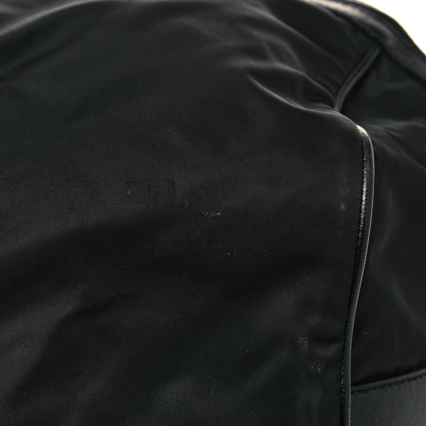 Tessuto Nylon Saffiano Duffle Black