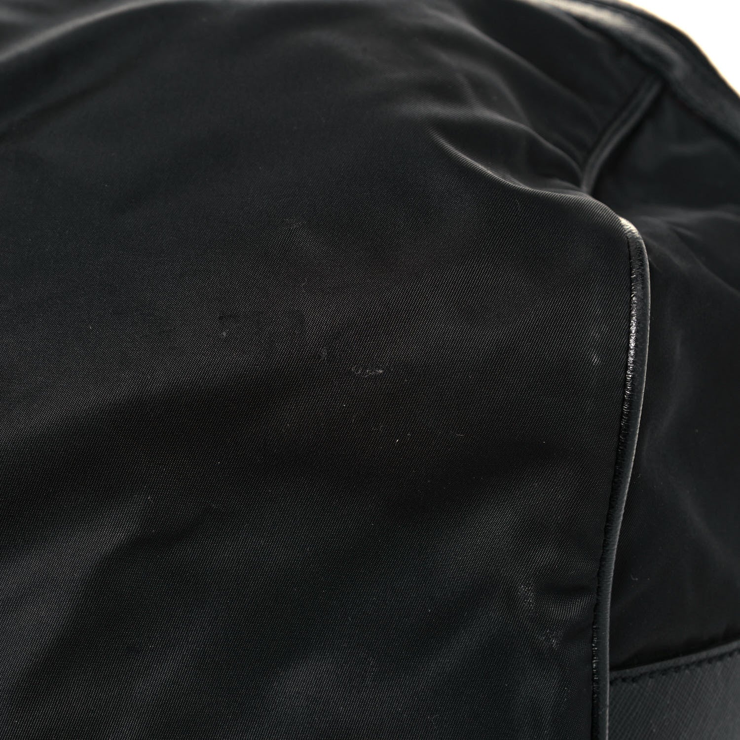 Prada Tessuto Nylon Saffiano Duffle Black 17 of 26