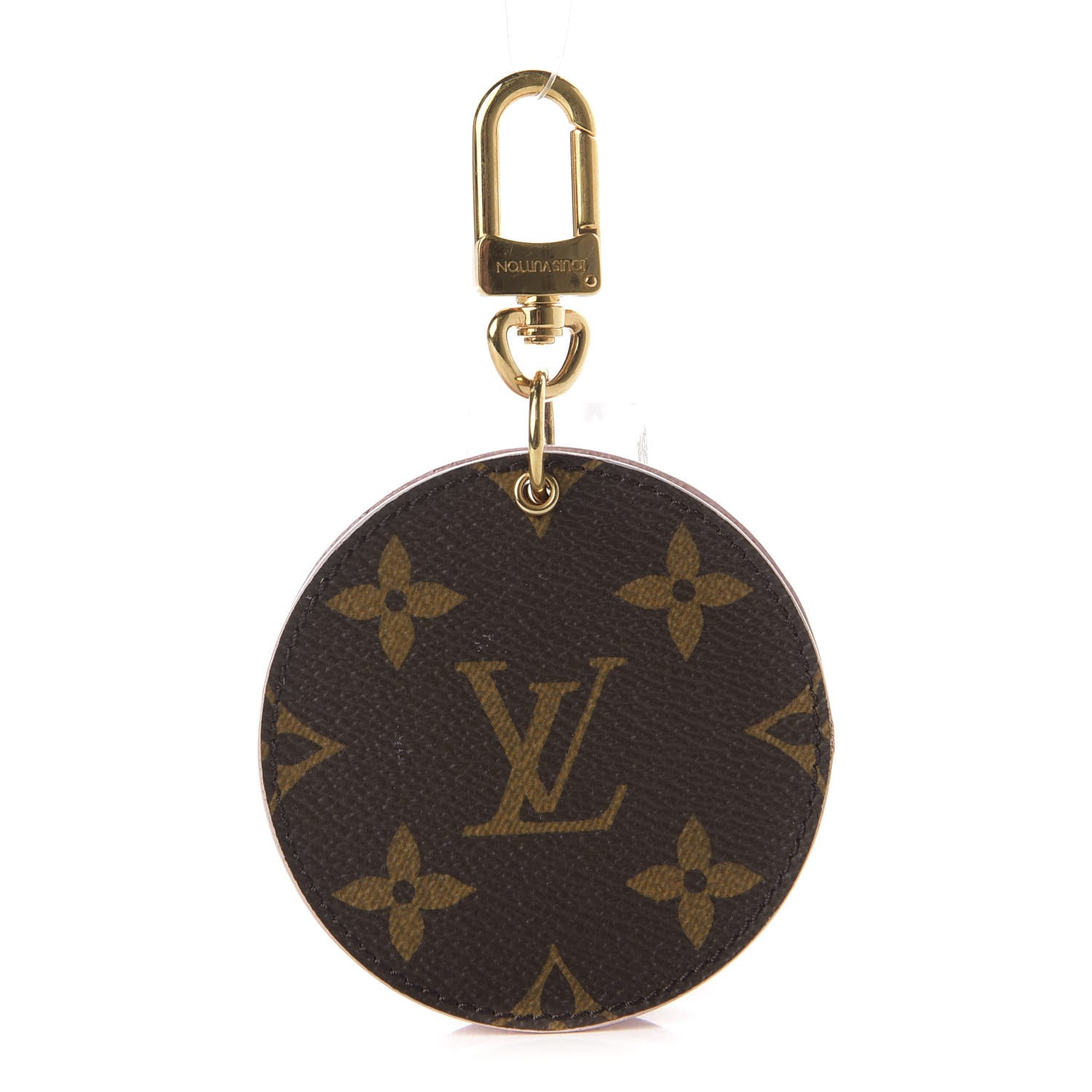 Louis Vuitton Monogram LV Mirror Bag Charm Key Holder Rose Ballerine 1 of 6