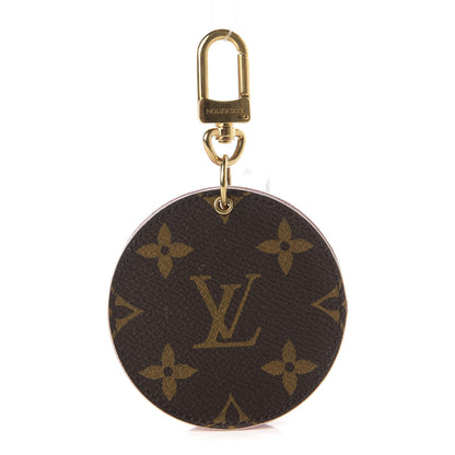 Louis Vuitton Monogram LV Mirror Bag Charm Key Holder Rose Ballerine 1 of 6