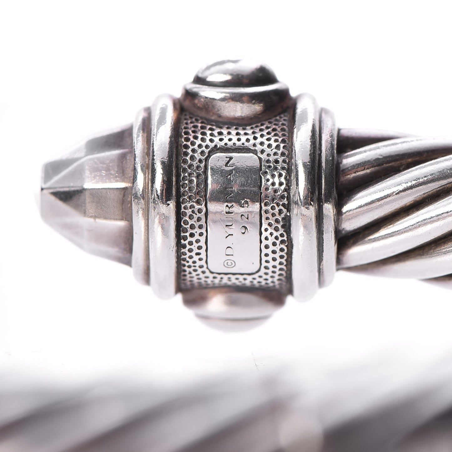 Sterling Silver 10mm Renaissance Cable Bracelet