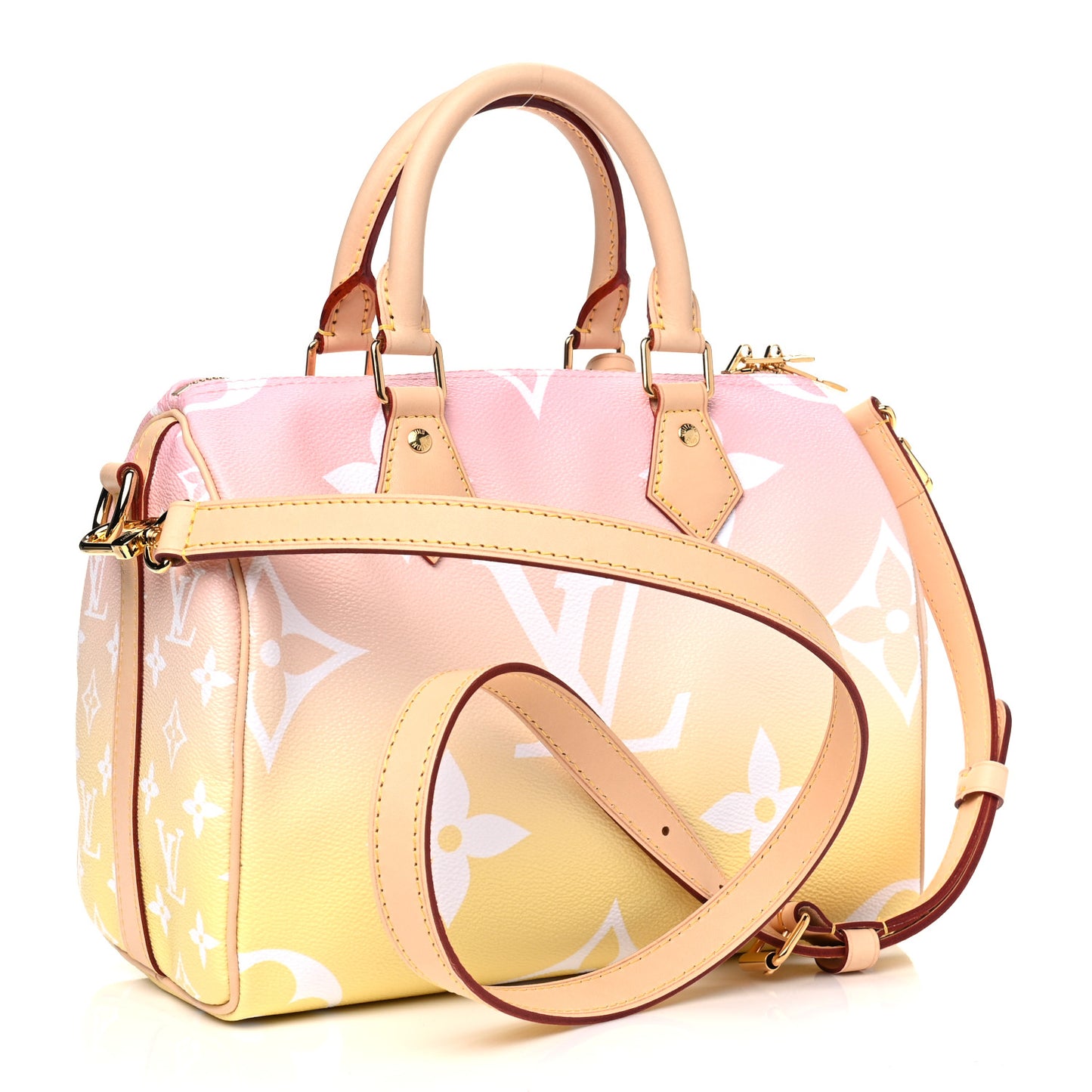 Monogram Giant By The Pool Speedy Bandouliere 25 Light Pink