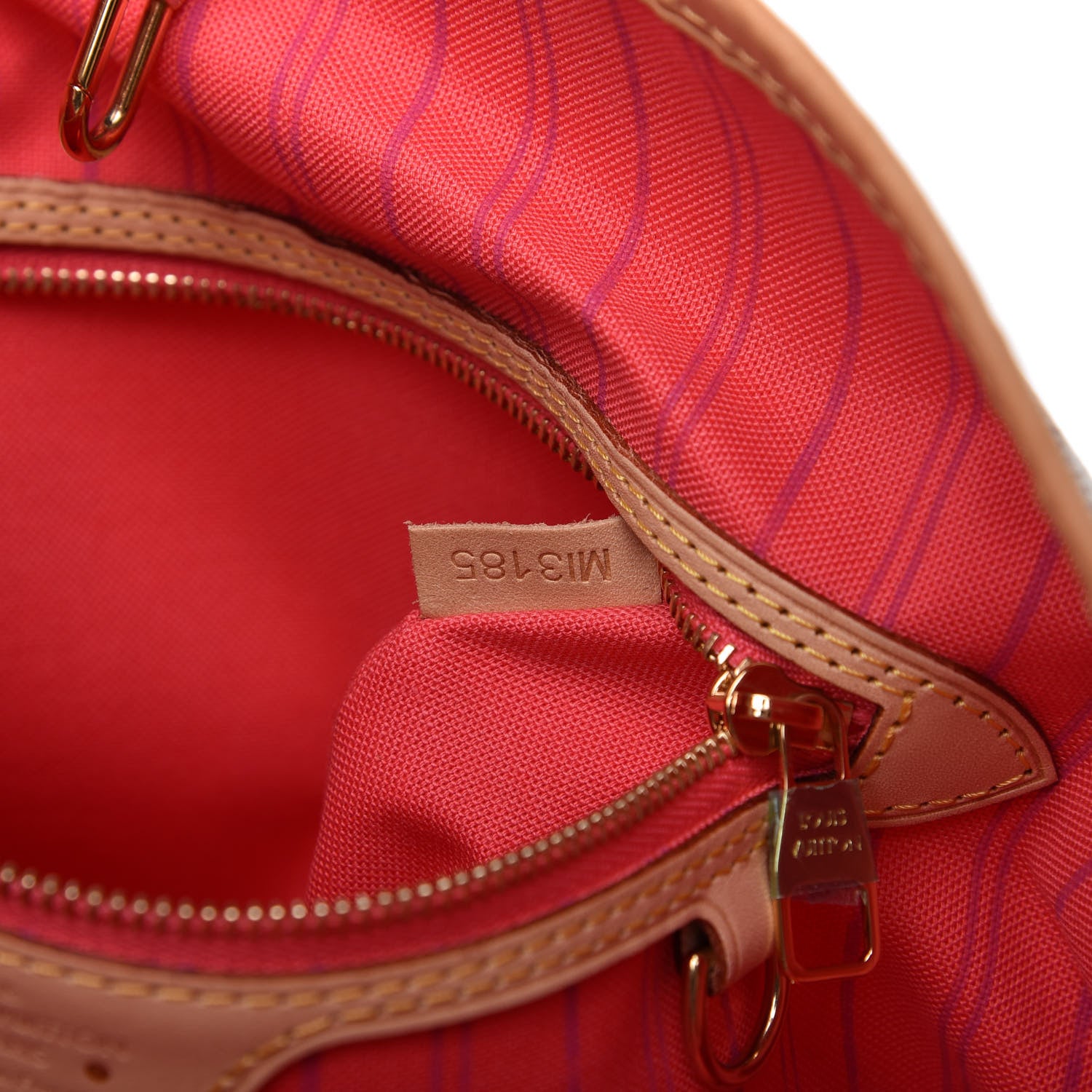 Louis Vuitton Damier Azur Delightful MM Pink 9 of 10