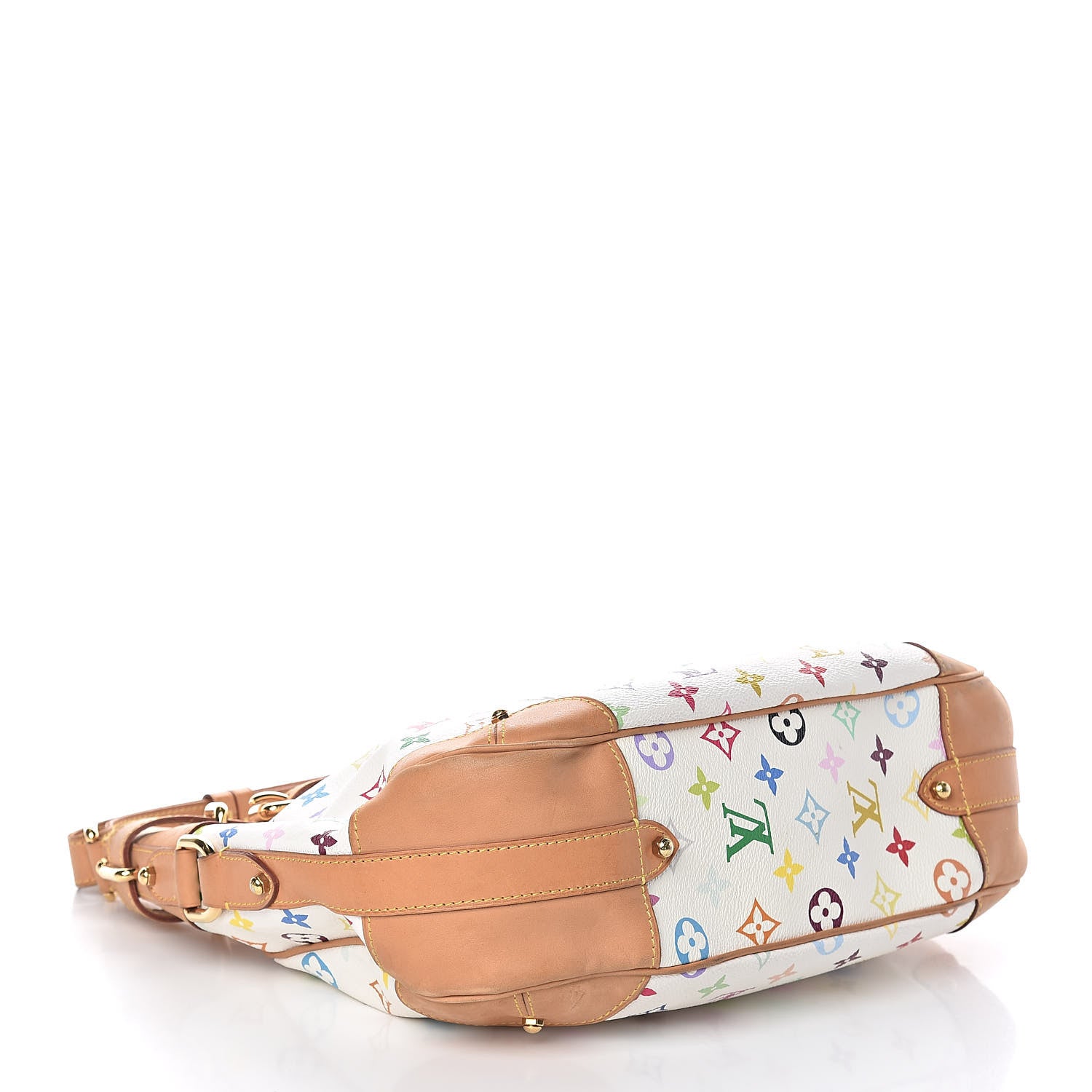 Louis Vuitton Monogram Multicolor Greta White 4 of 9