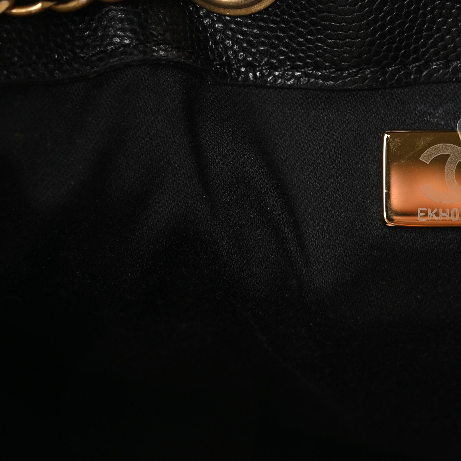 Chanel Caviar Quilted Small Chanel 25 Handbag Black 7 of 10