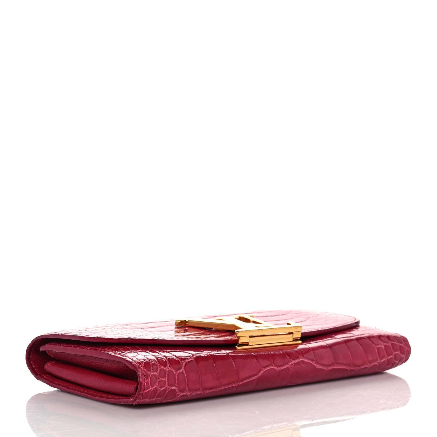 Louis Vuitton Alligator Vivienne LV Long Wallet 5 of 10