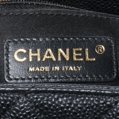 Chanel Caviar Grand Shopping Tote GST Black 3 of 8