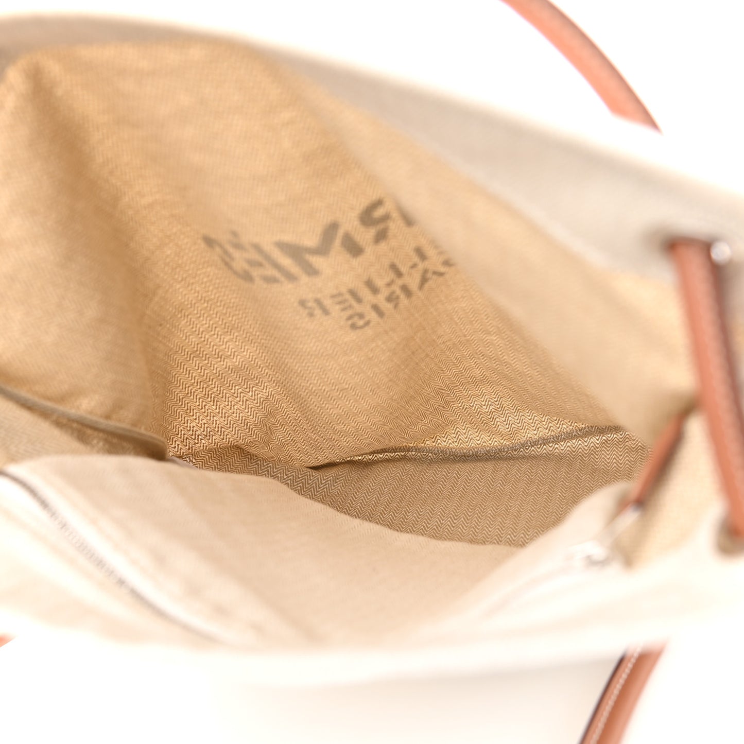 Toile Swift Maline Bag Gold Craie
