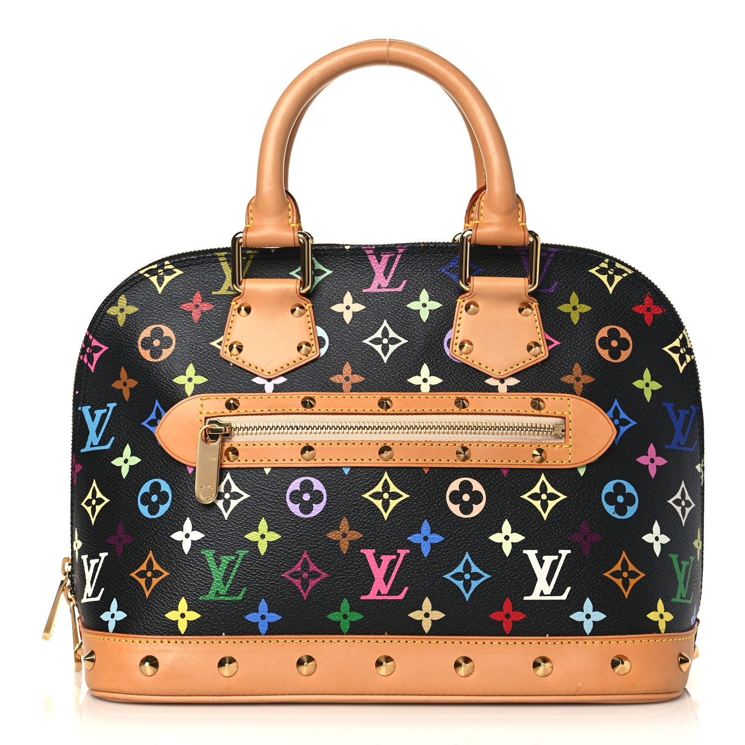 Louis Vuitton Monogram Multicolor Alma Black 1 of 7