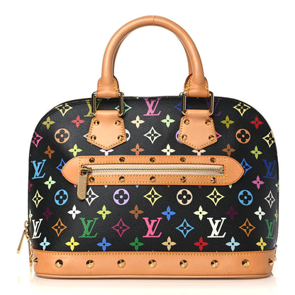 Louis Vuitton Monogram Multicolor Alma Black 1 of 7