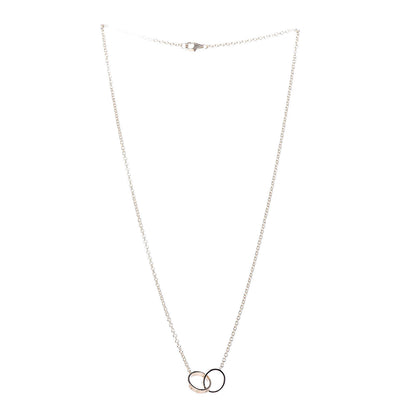 Cartier 18K Yellow Gold Interlocking LOVE Necklace 3 of 5