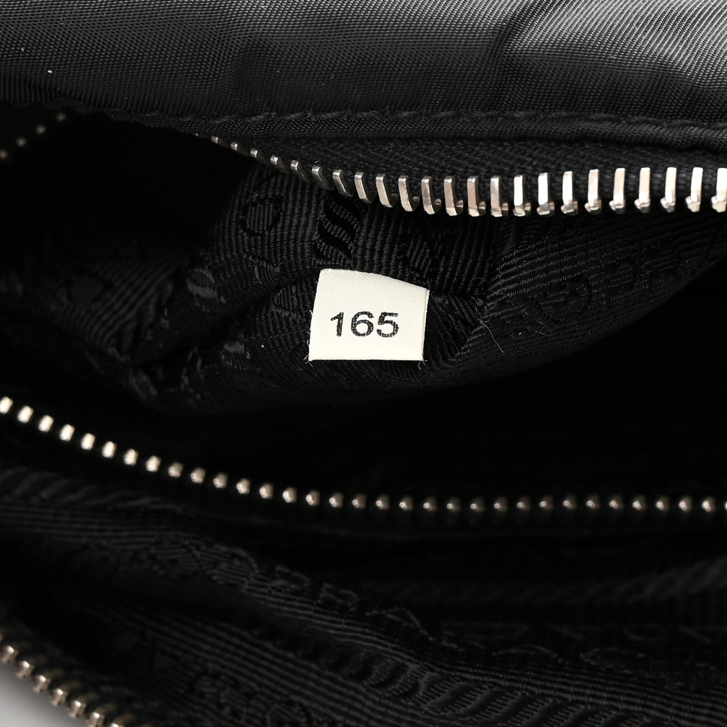 Tessuto Nylon Saffiano Sacca Shoulder Bag Black