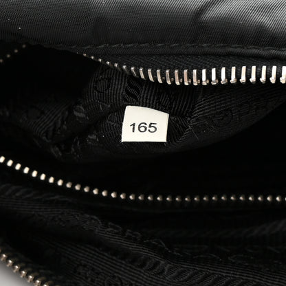 Prada Tessuto Nylon Saffiano Sacca Shoulder Bag Black 7 of 11