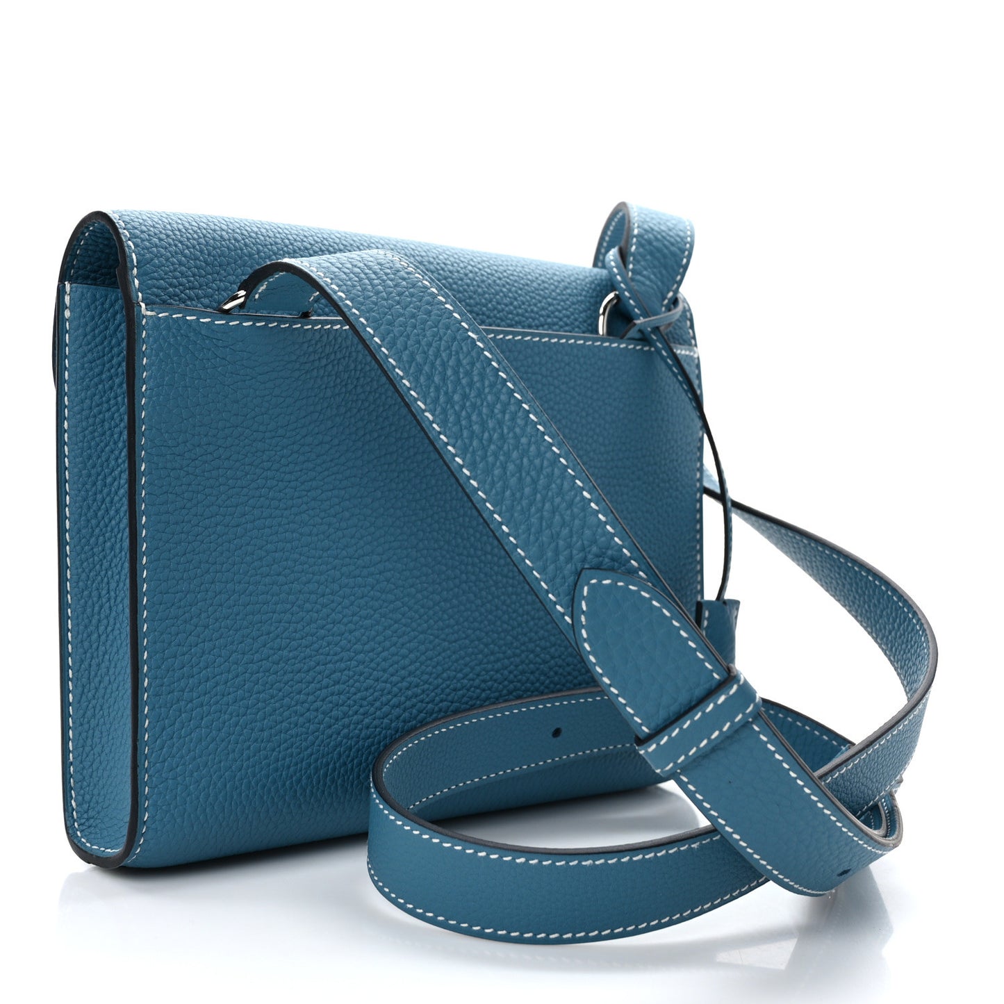 Togo Sac A Depeches 21 Messenger Bag New Blue Jean