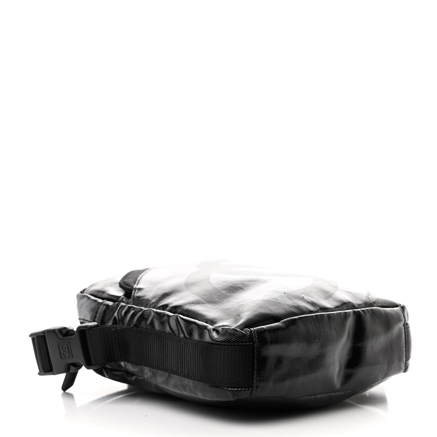 Coated Canvas Sport Crossbody Black