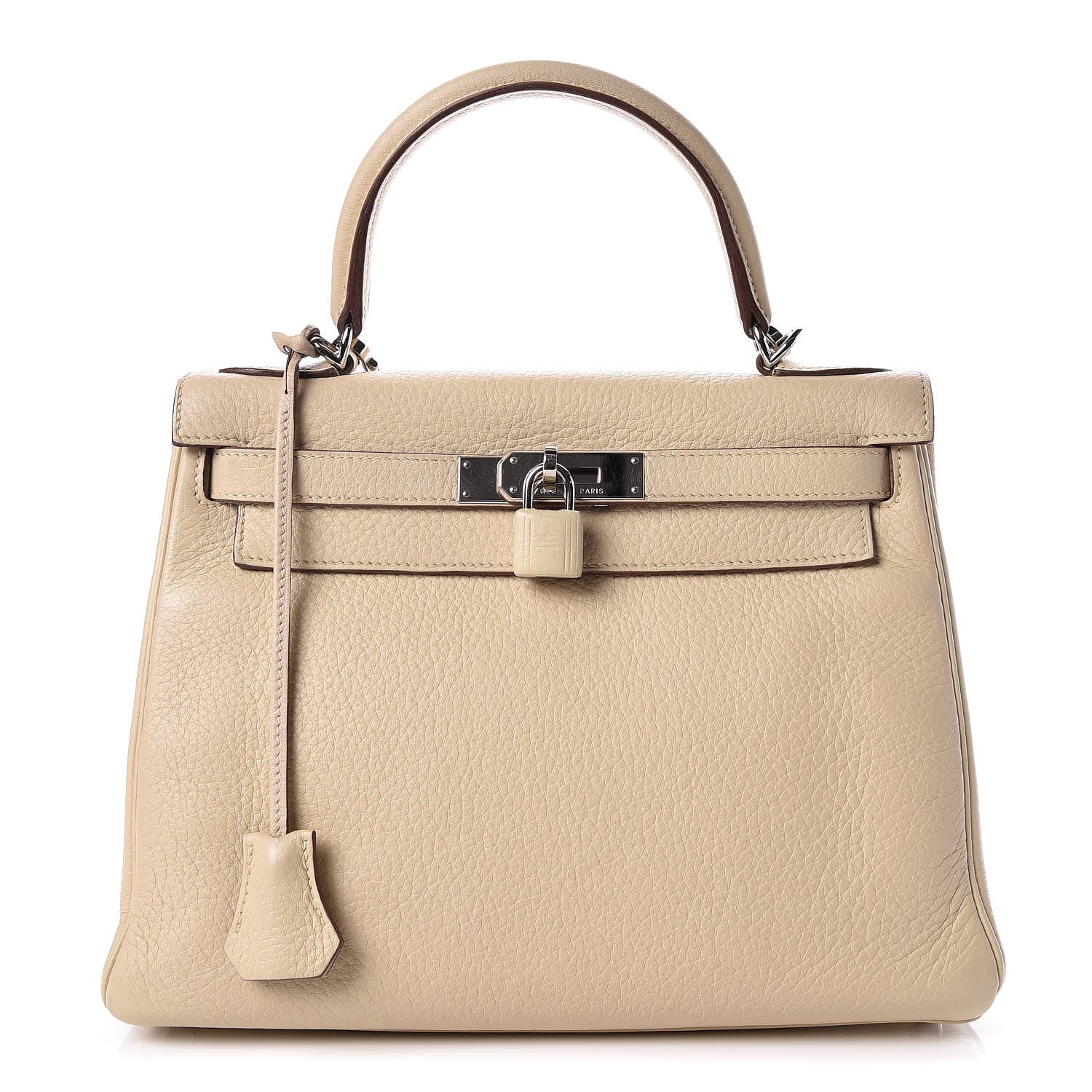 Hermes Taurillon Clemence Kelly Retourne 28 Parchemin 1 of 17