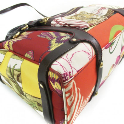 FASHIONPHILE SALVATOREFERRAGAMOCanvasSummerJungleBag 5 of 9