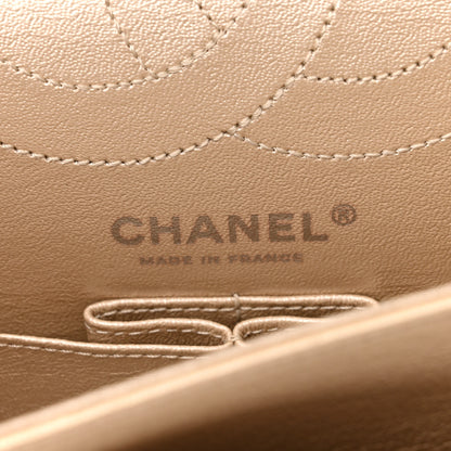 Chanel Metallic Sheepskin Quilted 2.55 Reissue 225 Flap Beige 6 of 9