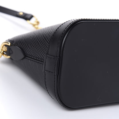 Louis Vuitton Epi Alma Mini Black 7 of 10