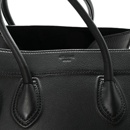 Celine Supple Calfskin Medium Phantom Luggage Black 7 of 9