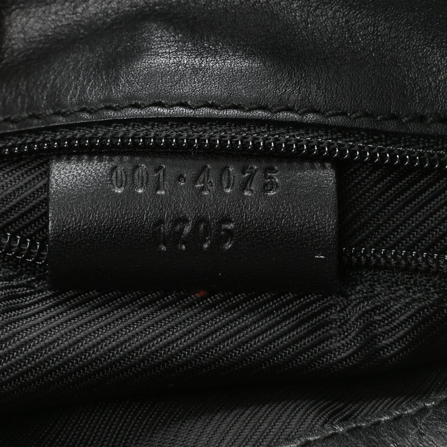 Monogram Lobster Clasp Jackie O Hobo Black