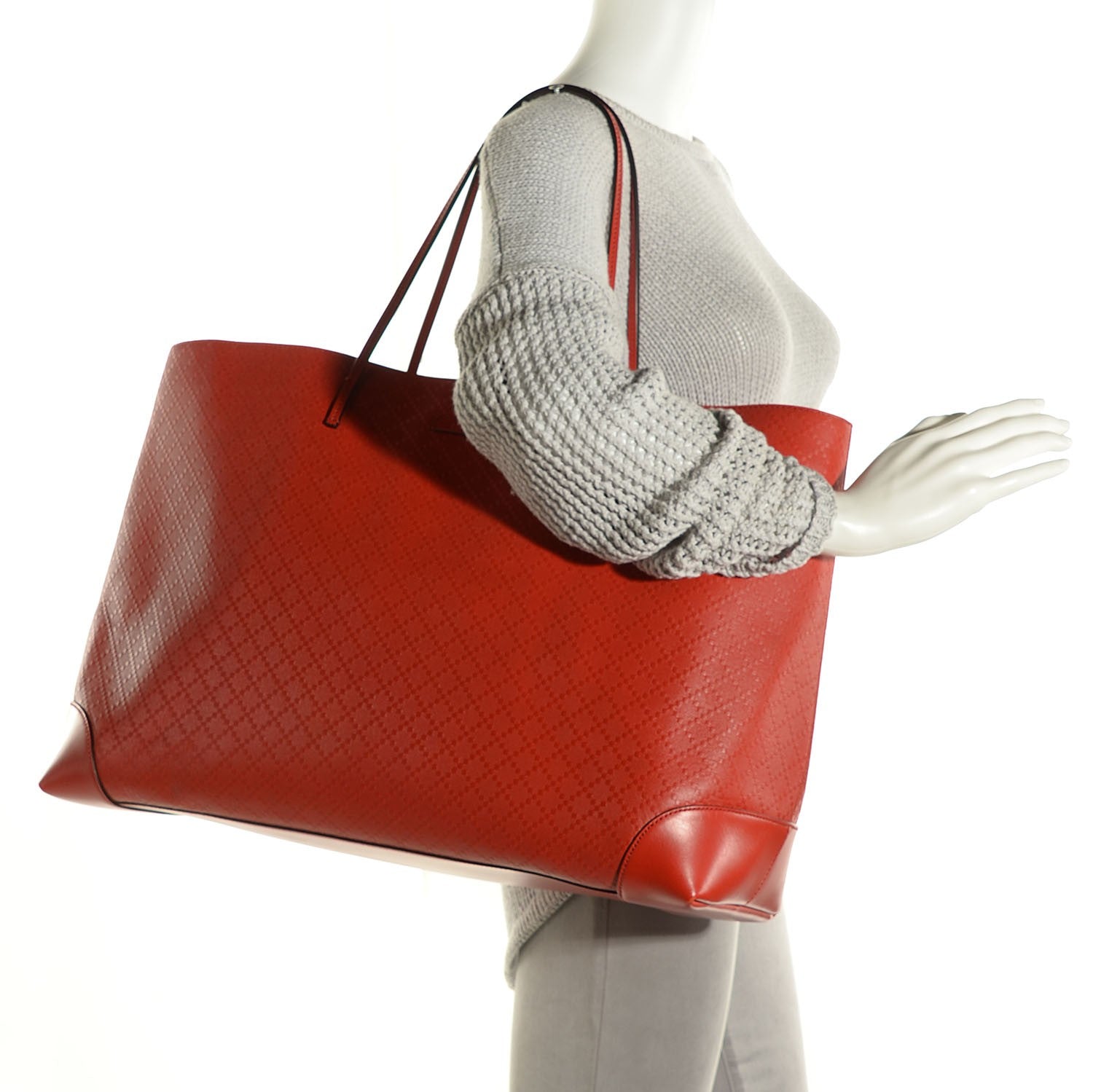 Gucci Hilary Lux Bright Diamante Large Shopper Tote Oxidation 2 of 9
