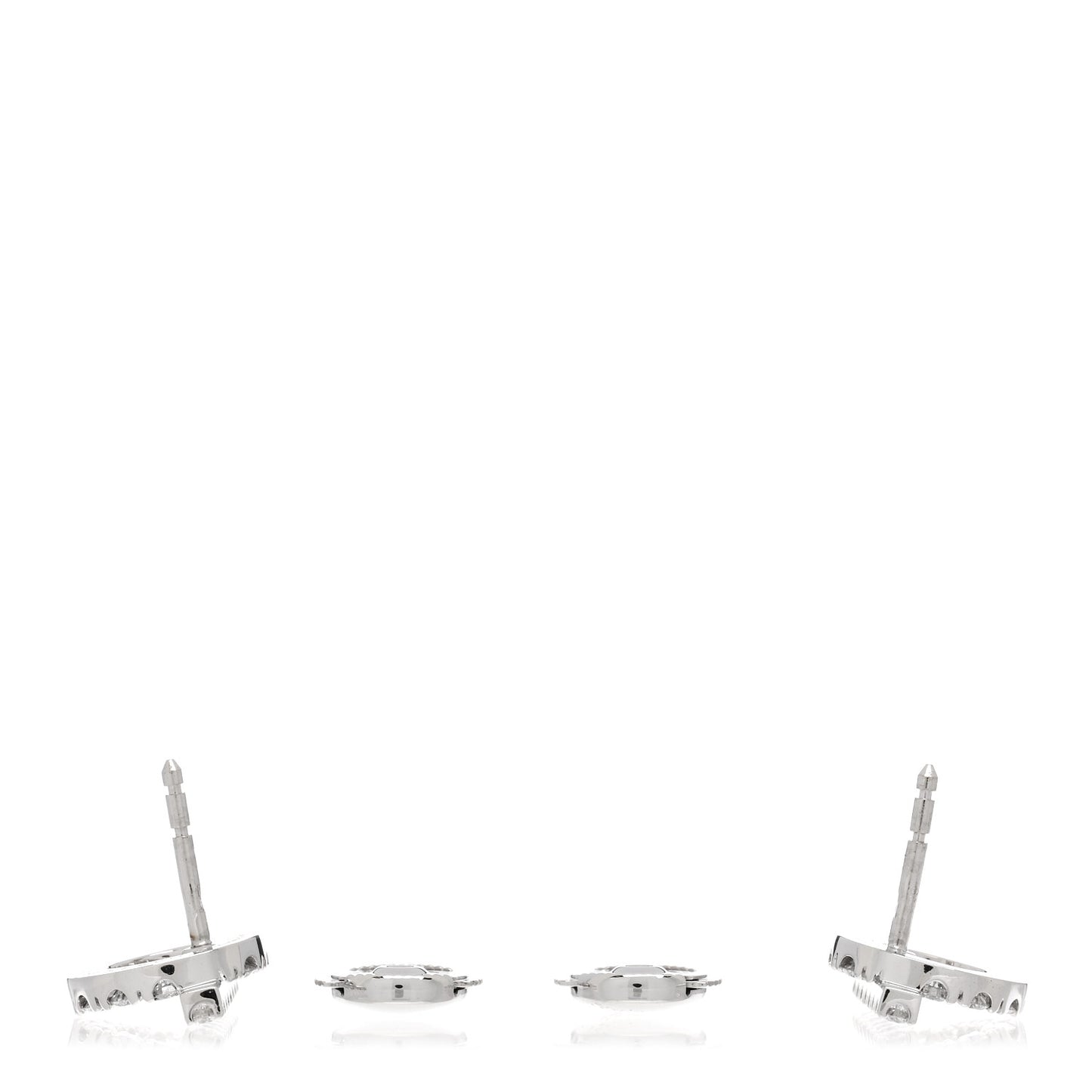 18K White Gold Diamond Finesse Earrings