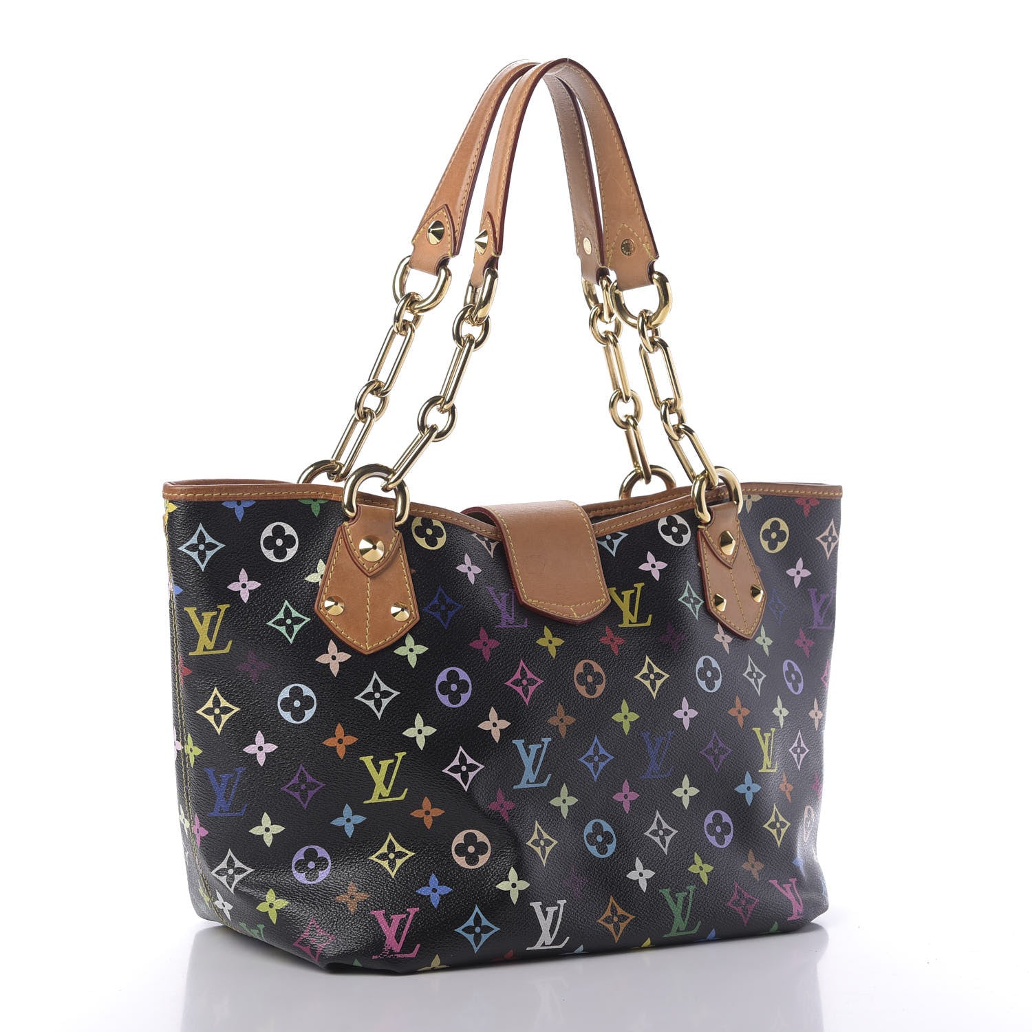 Louis Vuitton Monogram Multicolor Annie GM Black 3 of 15