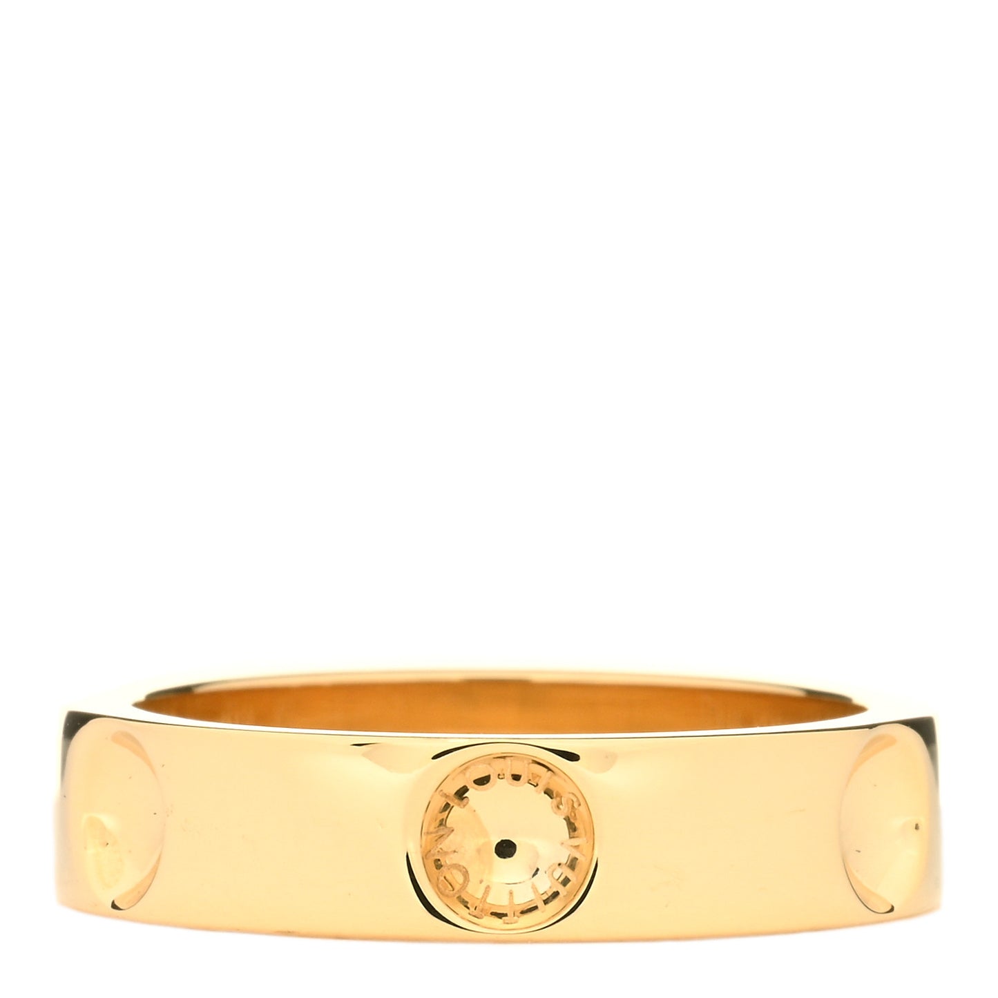 18K Yellow Gold Empreinte Ring 54 7