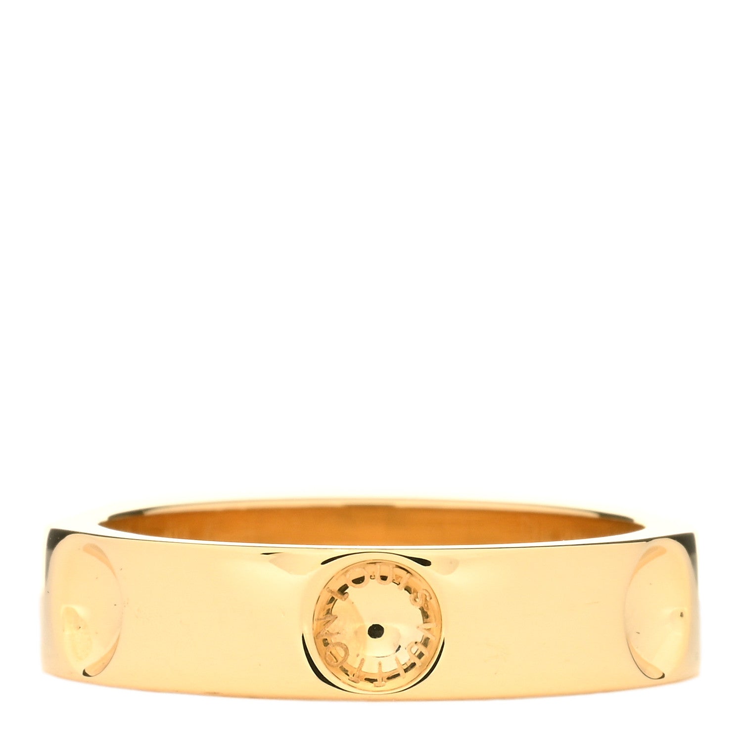 Louis Vuitton 18K Yellow Gold Empreinte Ring 54 7 1 of 4