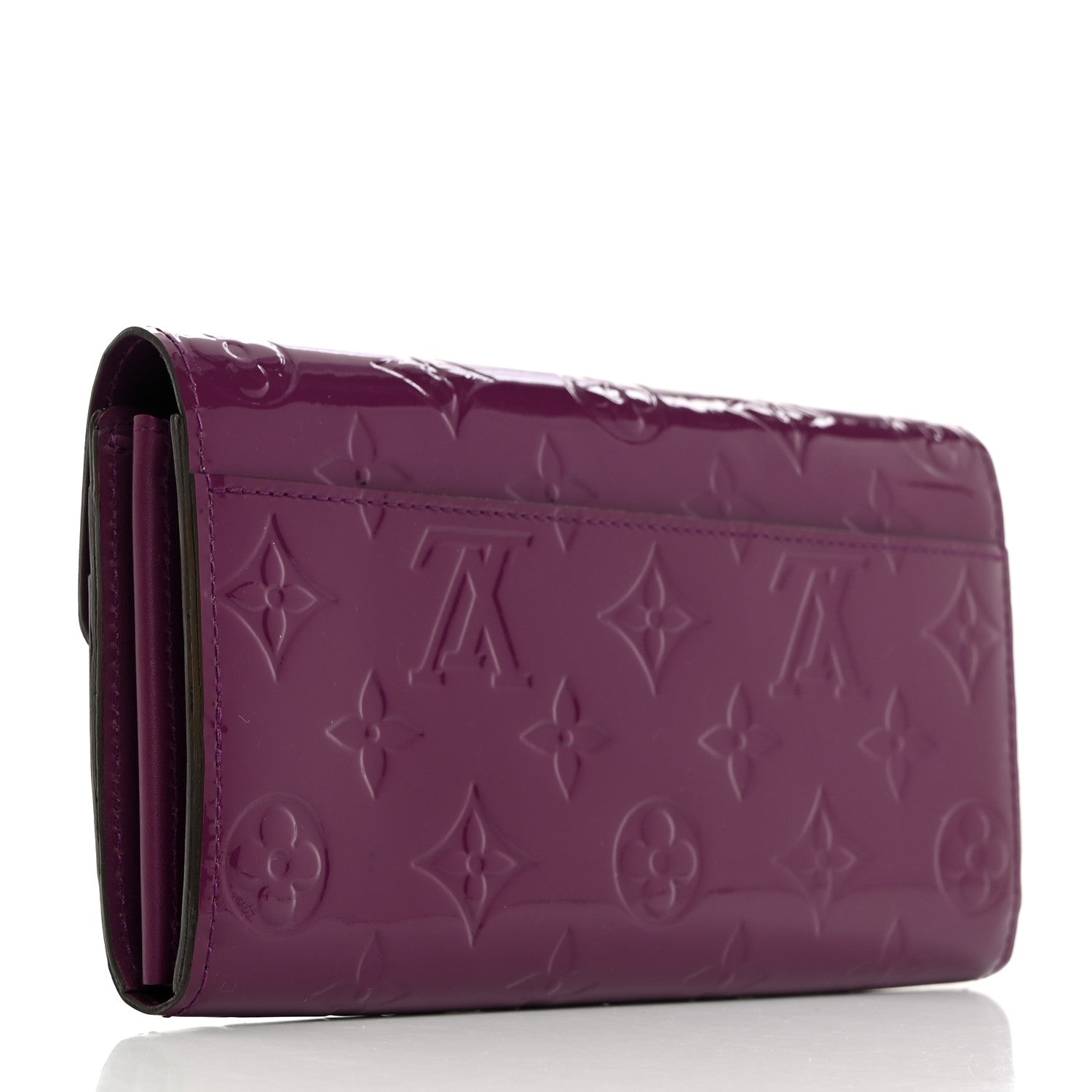 Louis Vuitton Vernis Sarah Wallet NM Amethyste 3 of 6