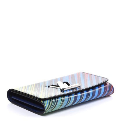Louis Vuitton Epi Tropical Printed Twist Wallet Vert Rouge 5 of 8