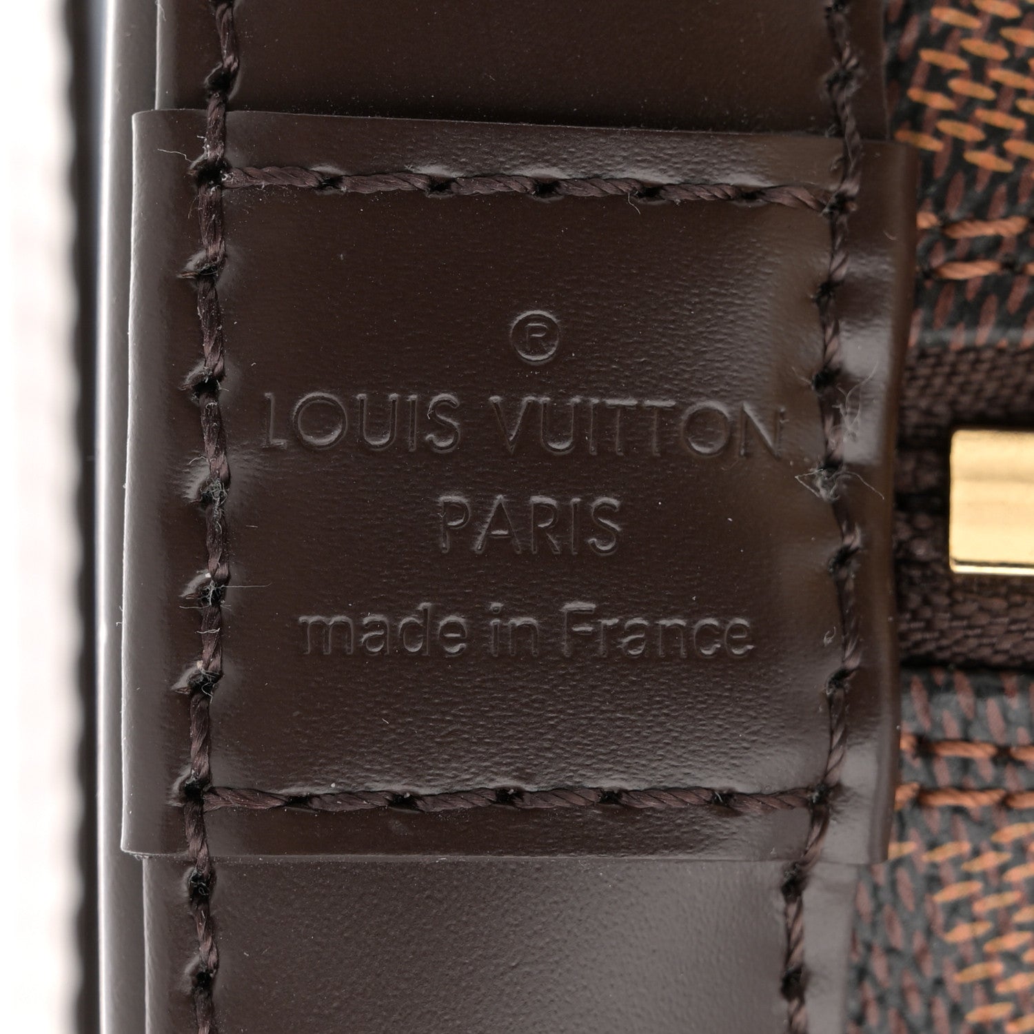 Louis Vuitton Damier Ebene Alma MM 6 of 10