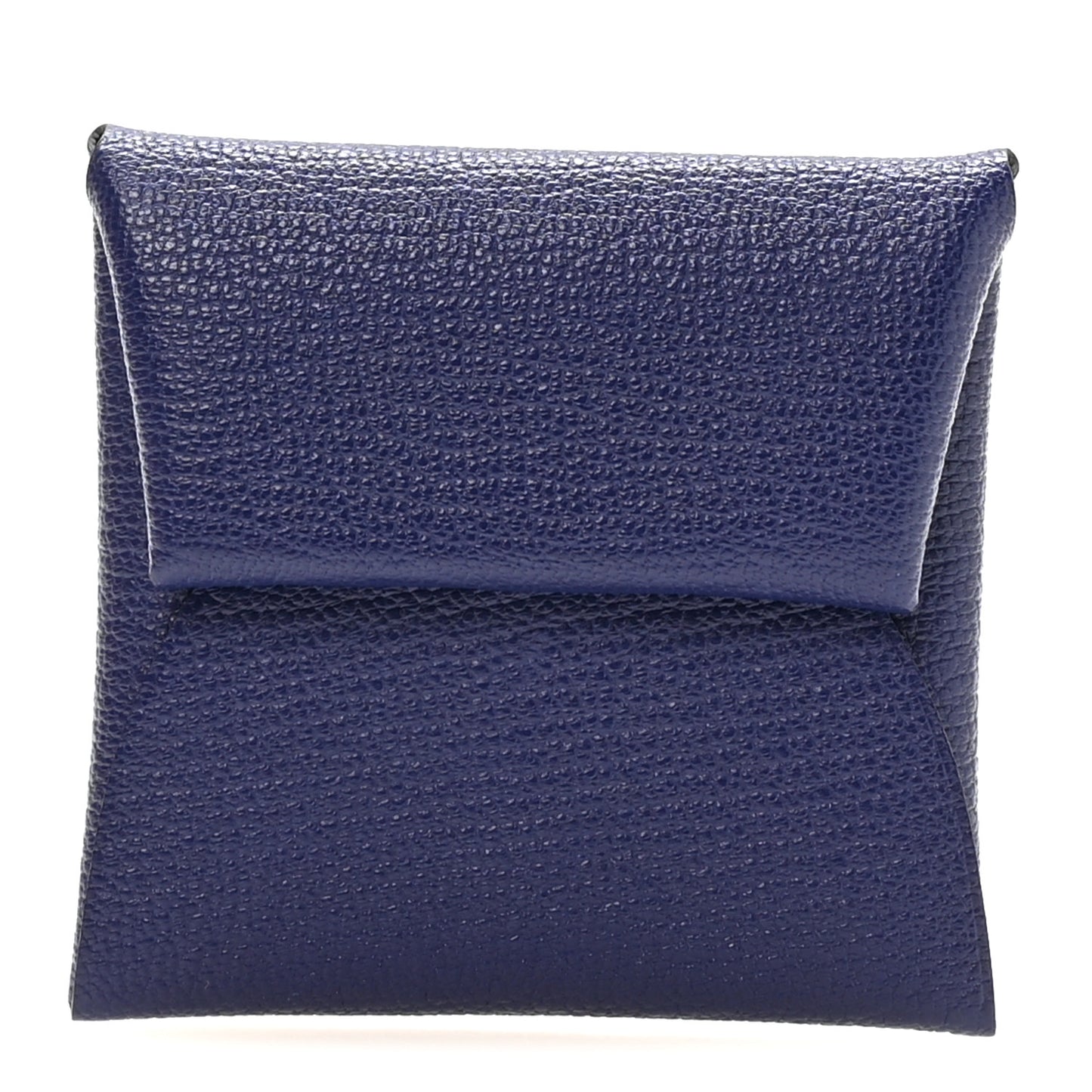 Chevre Mysore Bastia Coin Purse Bleu Encre