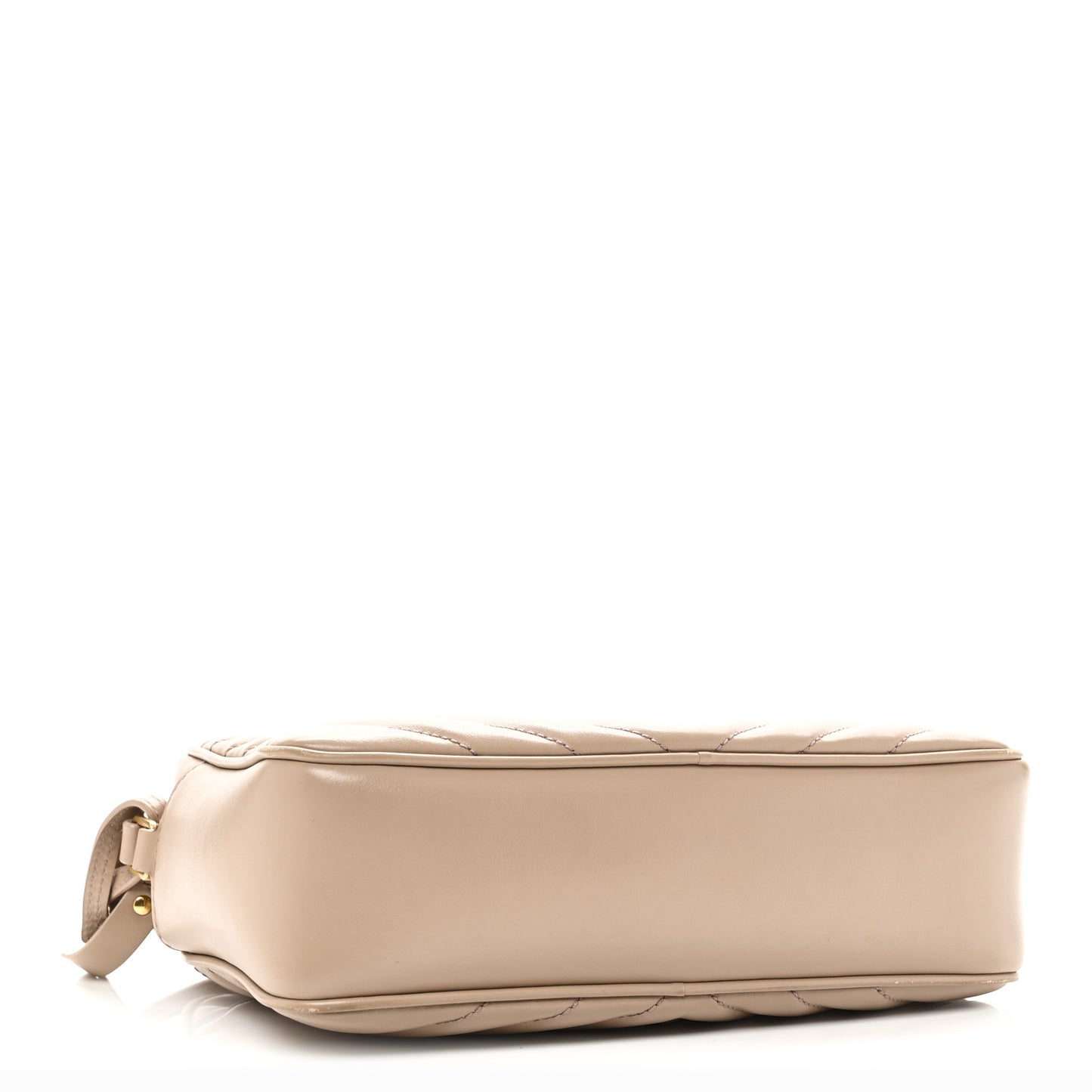 Calfskin Matelasse Monogram Lou Camera Bag Dark Beige