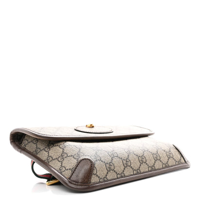 Gucci GG Supreme Monogram Neo Vintage Web Belt Bag Brown 3 of 9