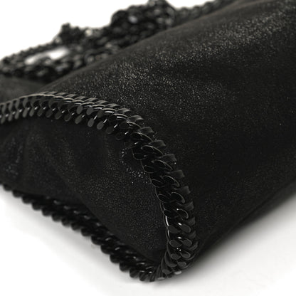 Stella McCartney Shaggy Deer Mini Falabella Fold Over Tote Black 11 of 12