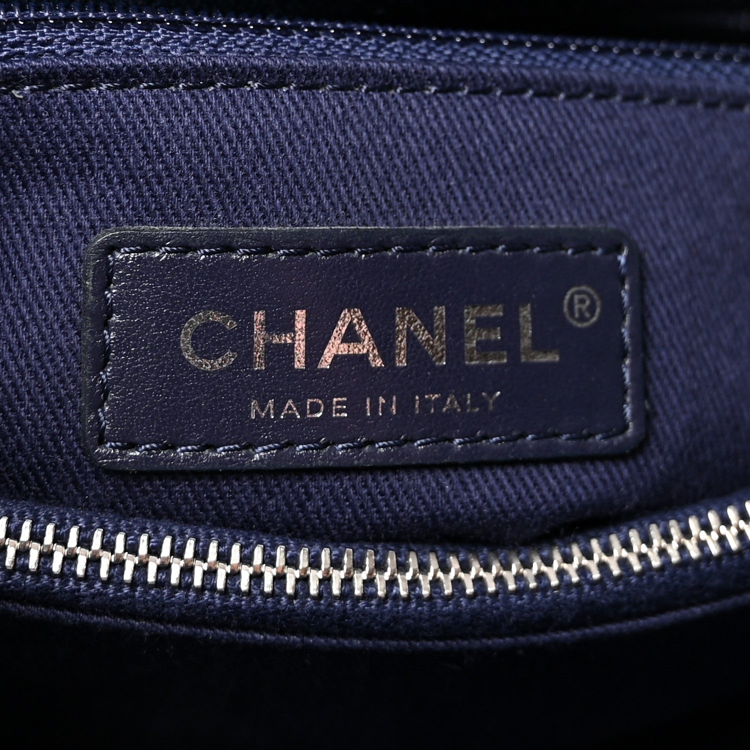 Chanel Denim Quilted Small Coco Handle Flap Blue 6 of 10