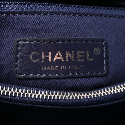 Chanel Denim Quilted Small Coco Handle Flap Blue 6 of 10