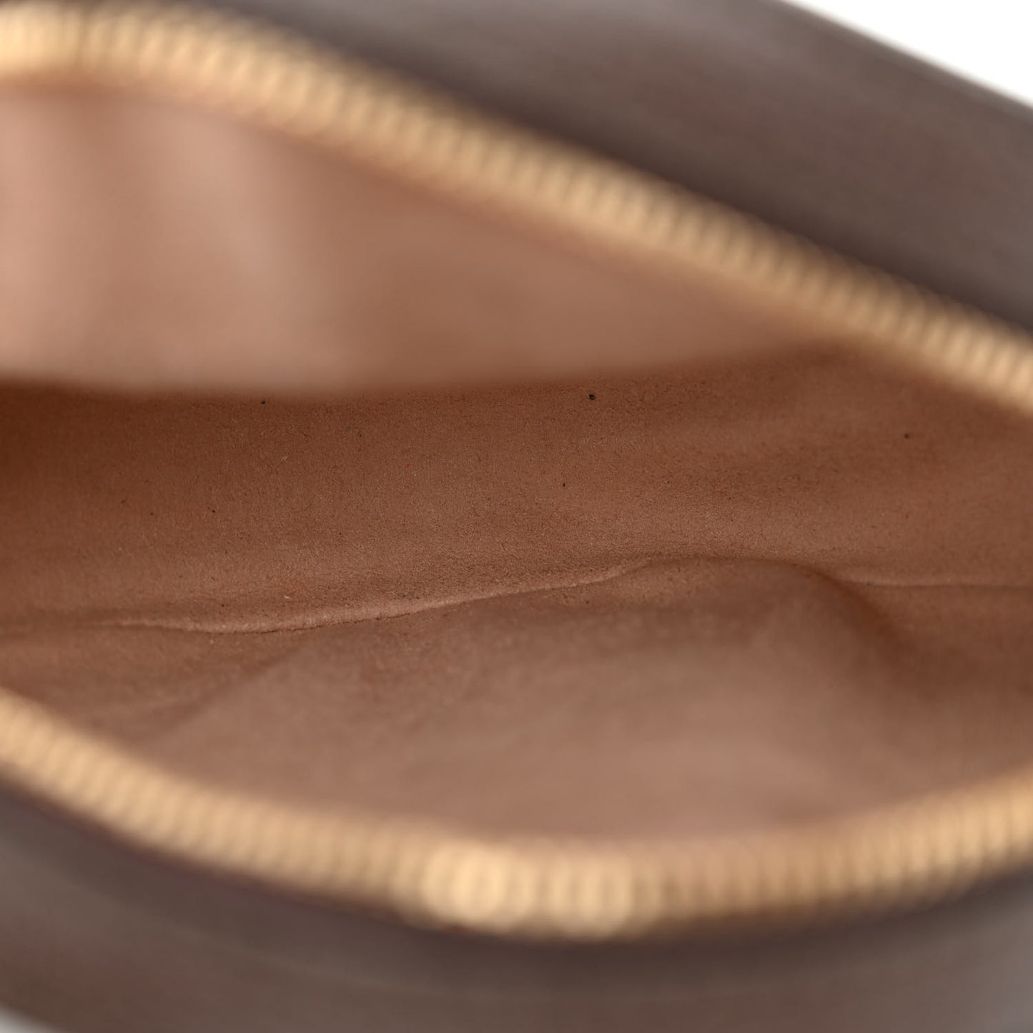GG Supreme Monogram Web Mini Ophidia Round Shoulder Bag Brown