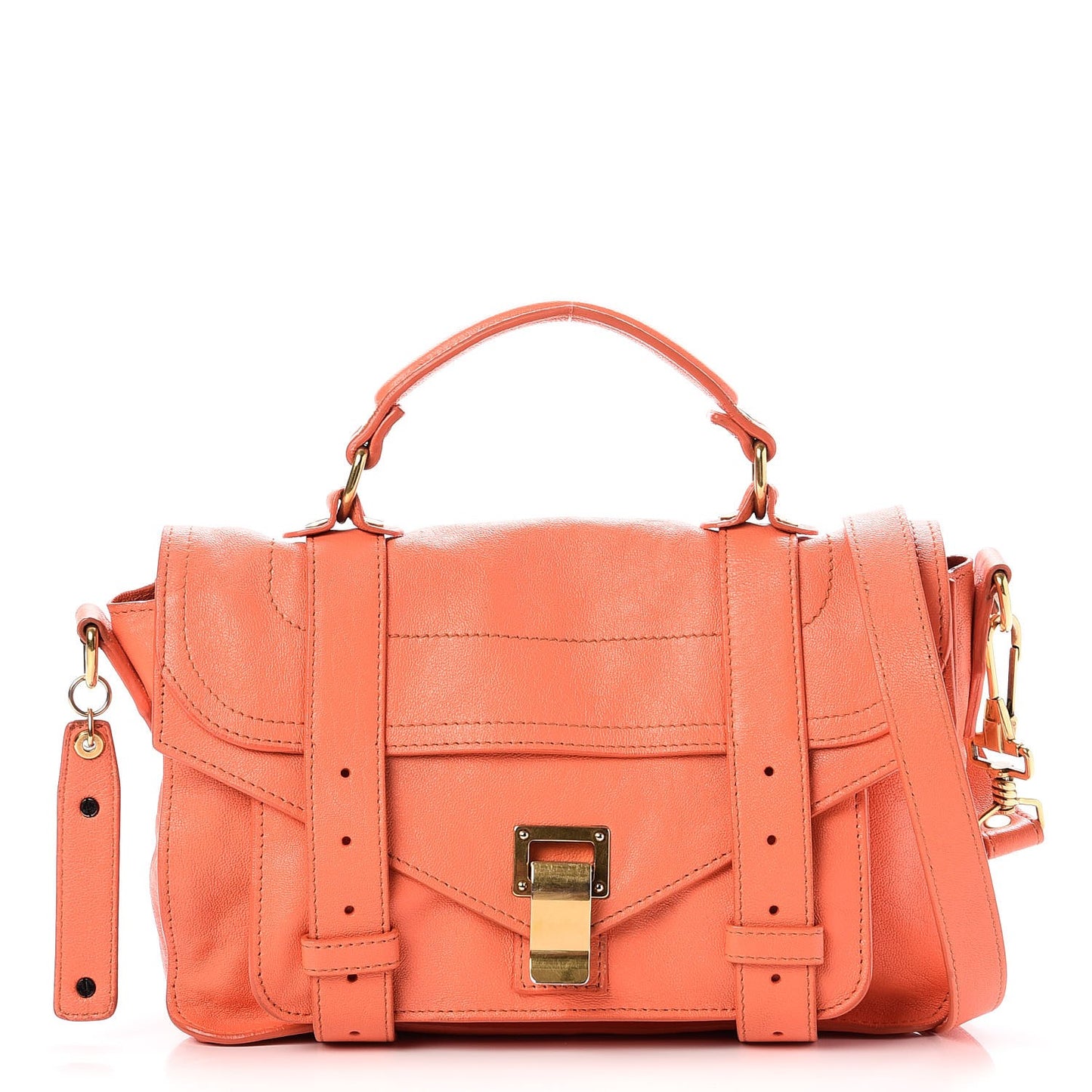 Lambskin Tiny PS1 Satchel Grapefruit