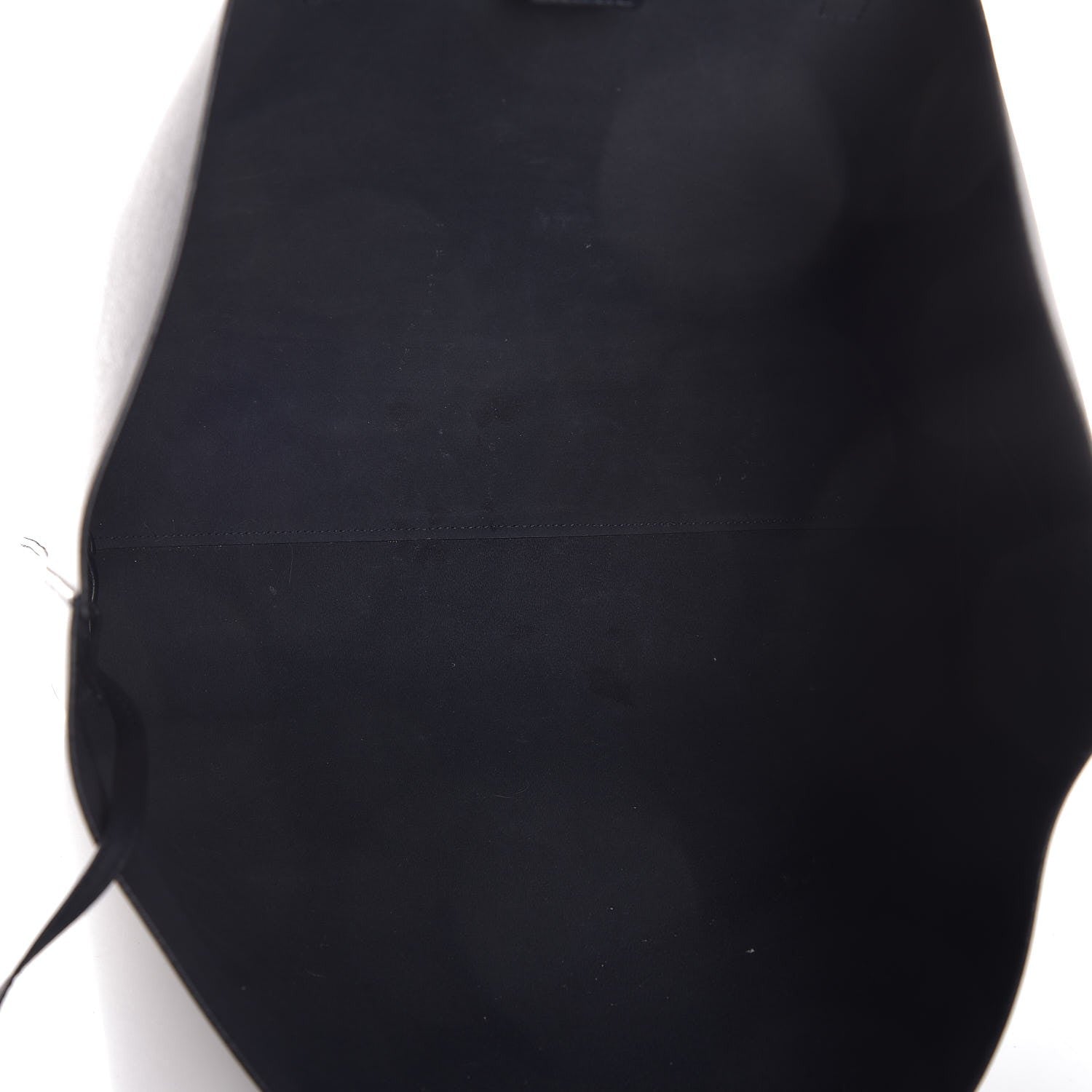 Saint Laurent Calfskin Large Shopping Tote Deep Marine 5 of 9